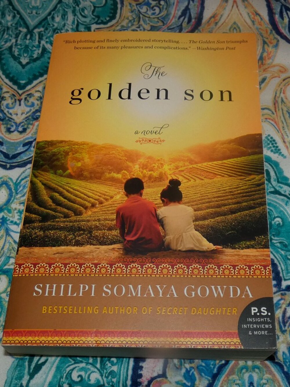 The Golden Sun by Shilpi Somaya Gowda